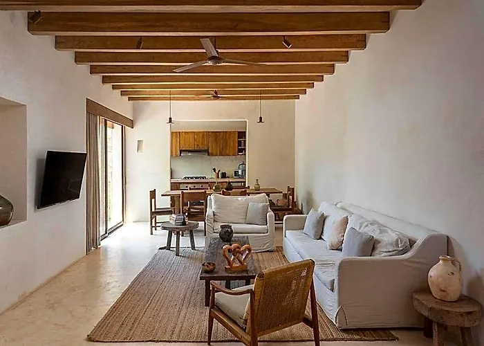 Boho Organic 3br Villa, Gated Community, Rooftop