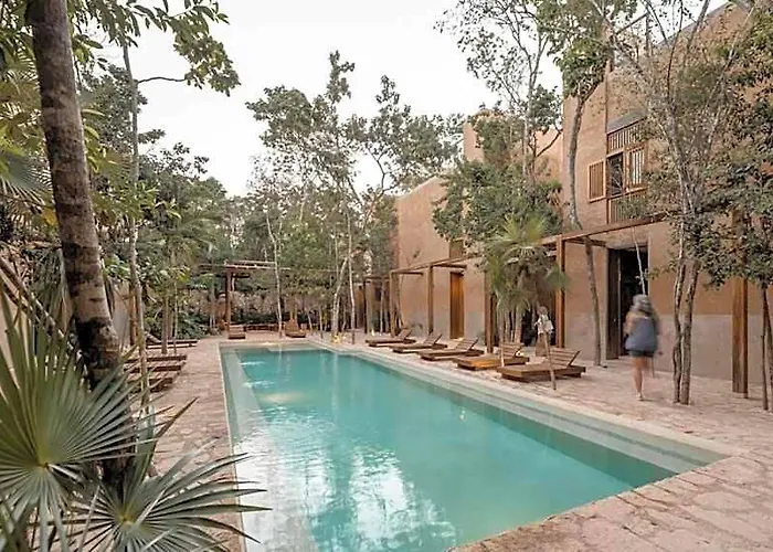 Hotel Boho Organic 3br Villa, Gated Community, Rooftop Tulum