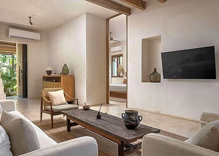 Boho Organic 3br Villa, Gated Community, Rooftop